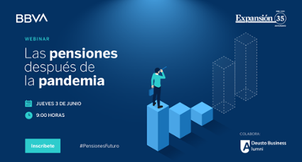 Webinar las pensiones después de la pandemia: análisis del futuro del sistema de pensiones, por el Instituto BBVA de Pensiones